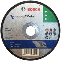105 x 1.2 x 16mm Đá cắt sắt Bosch 2608619343