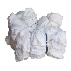 Giẻ lau cotton trắng