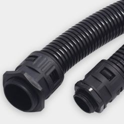 Ống luồn dây điện/Ống ghen điện/Ống ruột gà nhựa PP chống cháy màu đen GNH-PP/18.5 5 3 1